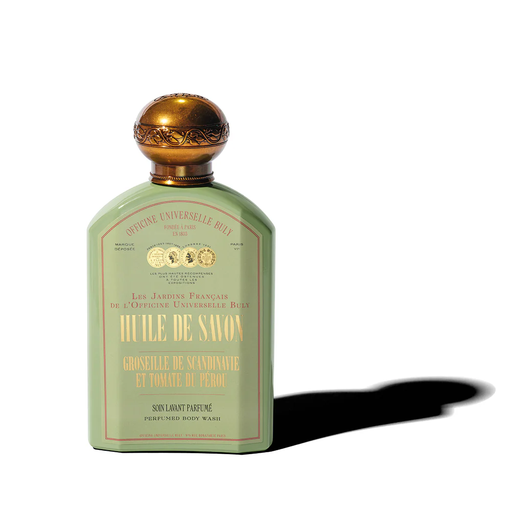 Huile de Savon groseille de Scandinavie et tomate du Pérou